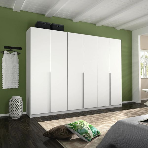 Rauch alabama 6 door hinged wardrobe