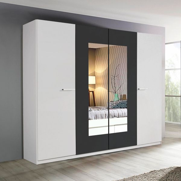 Rauch Borba 4 Door Hinged Wardrobe