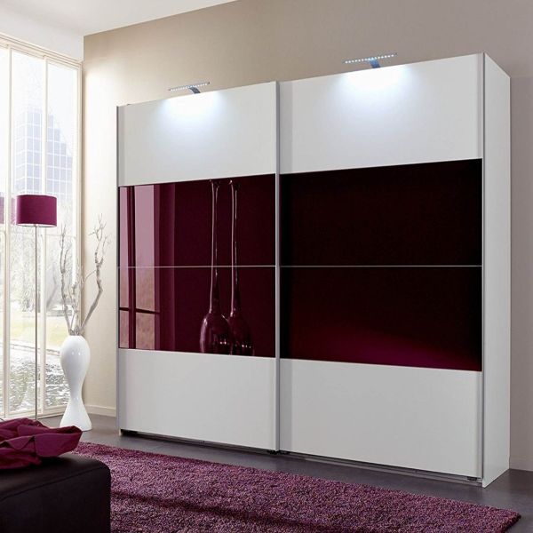 Rauch Quadra Sliding Door WardrobeSliding Door WardrobeQuadra Wardrobe136 CM Wardrobe181 cm wardrobe 226 cm wardrobe 271 cm wardrobe