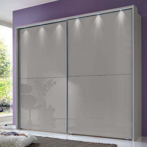 Wiemann Berlin Sliding Door Wardrobe Pebble Glass Front Sliding door wardrobe 150cm sliding door wardrobe200cm sliding door wardrobe250cm sliding door wardrobe300cm sliding door wardrobe