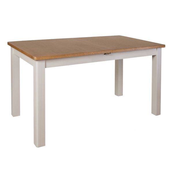 Ramada RA Dove Grey Painted Oak Top 1.2m EXT Dining Table Set