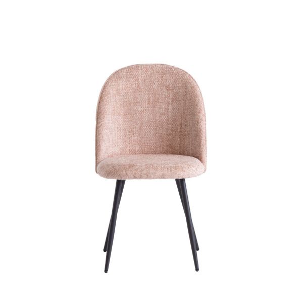 Ramona Fabric Dining Chair -Flamingo