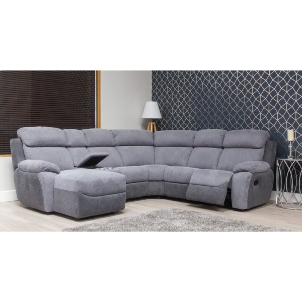 Mybach Grey Fabric Modular - Create Your Own