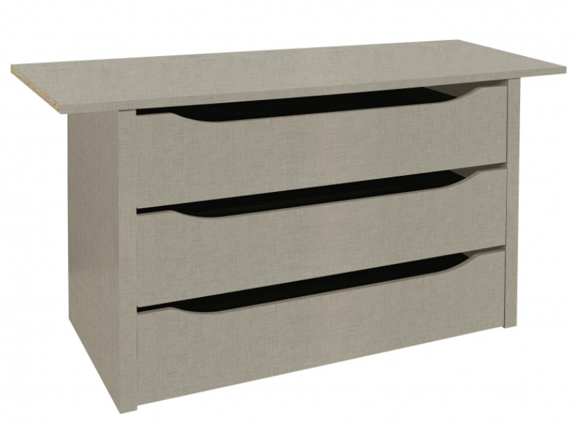 3 Drawer - Interior Drawer 100CM