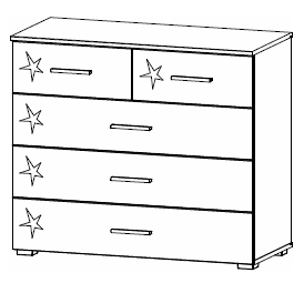 5 Drawer Chest