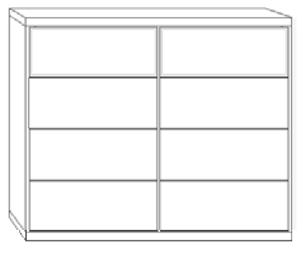 8 Drawer Chest