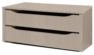 2 Drawers - Interior Drawer 90 CM