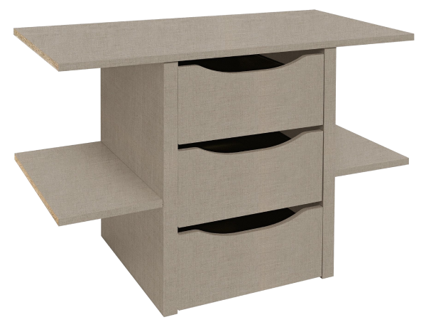 Interior Drawer with Shelves