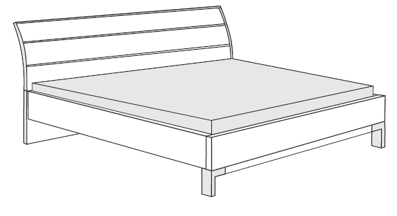 Futon Bed 140 x 190
