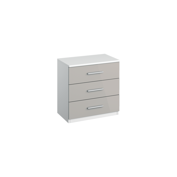 3 Drawer Bedside 