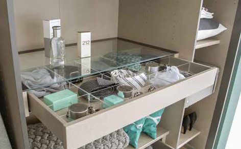 Glass shelf For Pull Out Shel 90CM