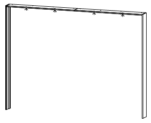 Passpart Out Frame With Lights W315 H229